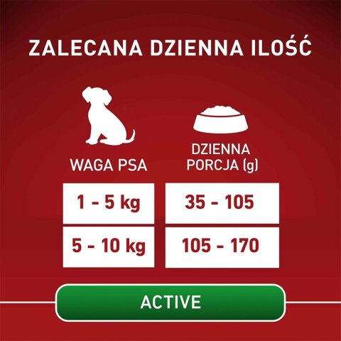 Purina Karma One Mini Active bogata w kurczaka z ryżem 800g