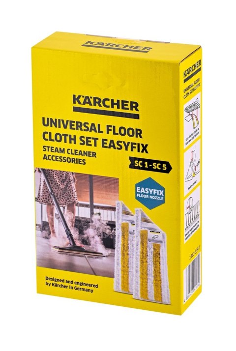 Uniwersalny zestaw ściereczek podłogowych KARCHER EasyFix (akcesorium specjalne) - 2.863-339.0