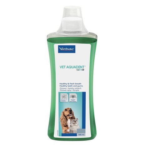 VIRBAC VET AQUADENT płyn do higieny jamy ustnej 500ml