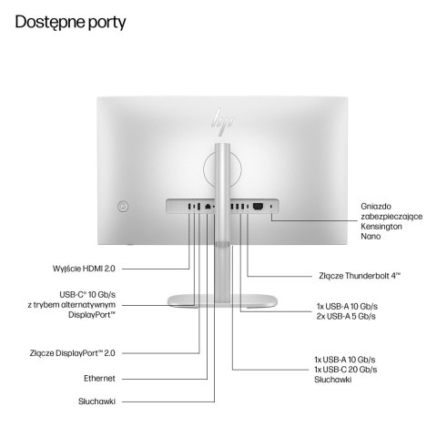 HP EliteStudio 8 AiO G1i Ultra 5 235 23.8"FHD Touch IPS 300nits LBL AG 16GB DDR5 5600 SSD512 Intel Graphics Cam 5MP W11Pro 3Y On