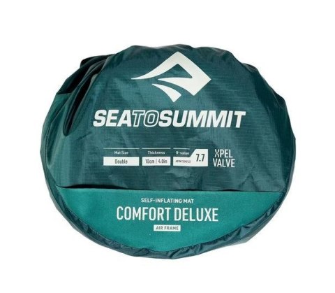 Mata samopompująca SEA TO SUMMIT Comfort Deluxe Mat Rain Forest