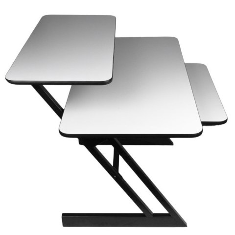 SD3 - Biurko studyjne stanowisko robocze blat półka na sprzęt audio wysuwana półka na klawiaturę 91,4 cm