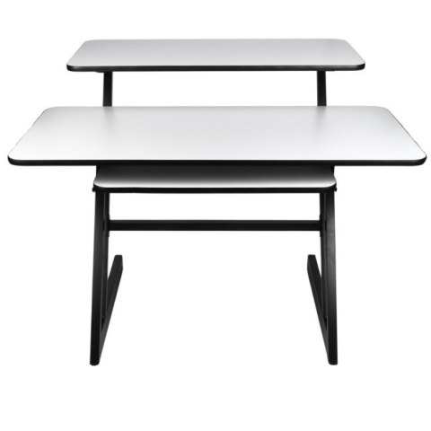 SD3 - Biurko studyjne stanowisko robocze blat półka na sprzęt audio wysuwana półka na klawiaturę 91,4 cm