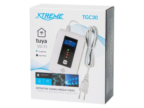 BLOW DETEKTOR CZUJNIK CZADU I GAZU TGC30 WIFI TUYA