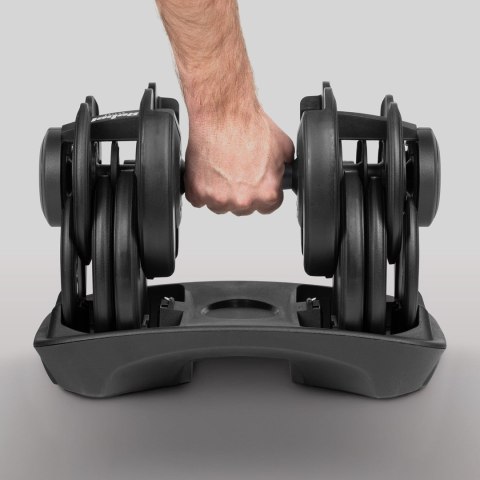 Hantel żeliwny regulowany automat 24 kg REBEL ACTIVE