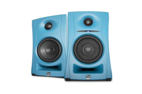 KALI AUDIO LP-UNF-B - Para monitorów odsłuchowych z Bluetooth. Głośniki multimedialne, niebieskie.