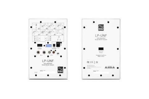 KALI AUDIO LP-UNF WH - Para monitorów odsłuchowych z Bluetooth. Głośniki multimedialne, białe.