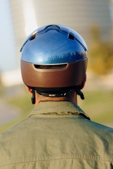 Kask Rowerowy HJC CALIDO PLUS Czarny METAL BLACK r.M