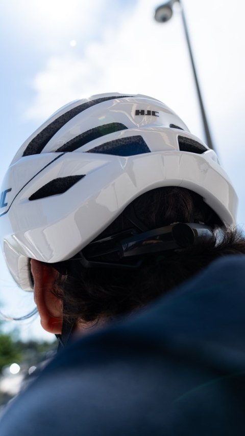 Kask Rowerowy HJC CROSSER WHITE r. M