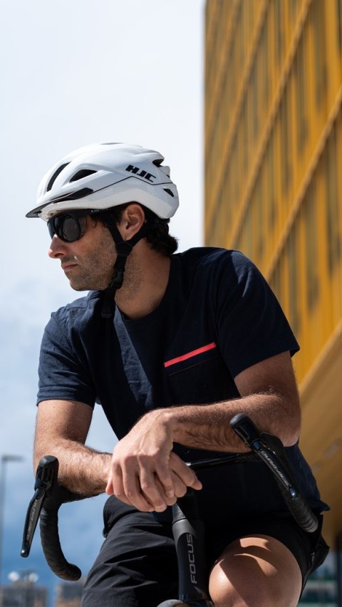 Kask Rowerowy HJC CROSSER WHITE r. M