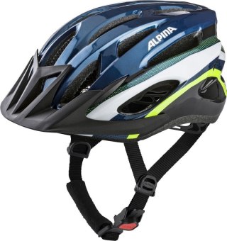 Kask rowerowy ALPINA MTB17 ciemno niebieski-neonowy 58-61