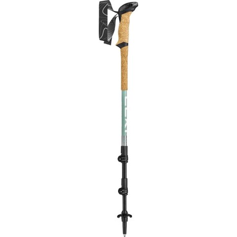 Kije trekkingowe LEKI MAKALU LITE, 90-125cm szaro-zielone