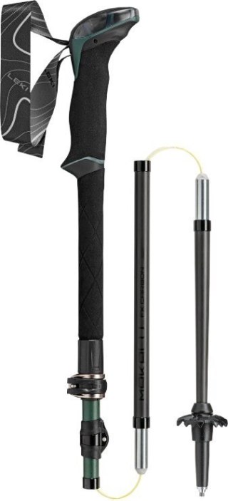 Kije trekkingowe LEKI TR MAKALU FX, 110-130cm zielone