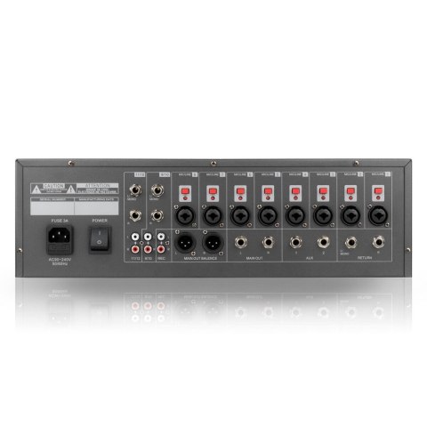 RM12 FX - Mikser analogowy z Bluetooth DSP EQ MP3 Phantom, 12 kanałów