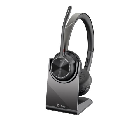 Słuchawki Poly Voyager 4320 USB-C Headset +BT700 dongle + podstawka ładująca 77Z31AA