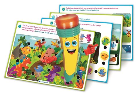 Mówiące Pióro 500 Pytań Przedszkolaka Język Polski Clementoni 50390