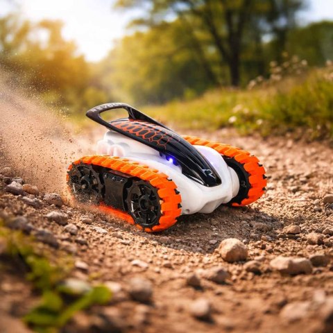 Samochód zdalnie sterowany pojazd gąsiennicowy RC REVOLT TG1006 High-Performance Track Racer 2.4GHz LED Off-Road Zasięg do 40m c