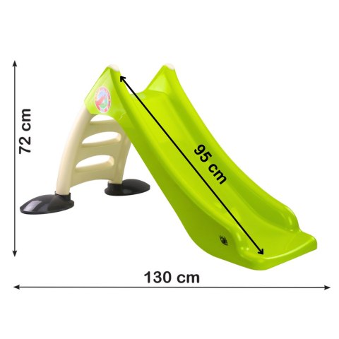 Zjeżdżalnia Ogrodowa dla Dzieci 424 Limonkowa