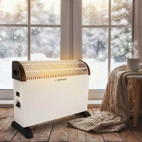 ESPERANZA KONWEKTOR 750W/1250W/2000W TANAMI BIAŁY EHH008