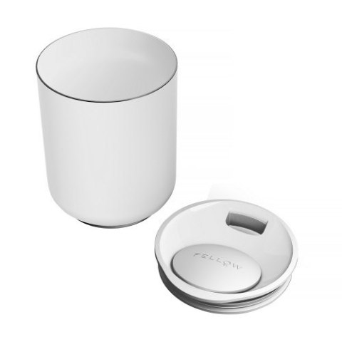 Kubek termiczny 295 ml Rocky Lowball Tumbler Fellow biały
