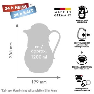 ROTPUNKT DZBANEK TERMOS, 1,2 L, IVORY (ECRU) 830/I