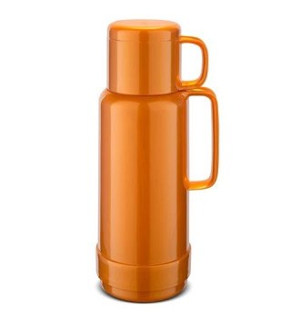 ROTPUNKT TERMOS SZKLANY POJ. 1,0 L, SHINY FOX (RUD