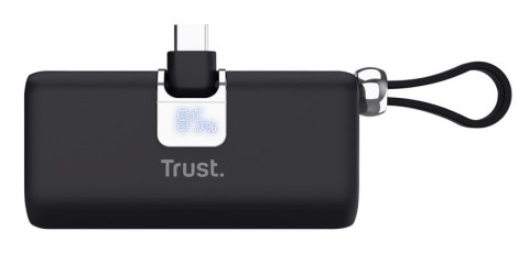 Kieszonkowy powerbank TRUST Pacto 5000 mAh czarny