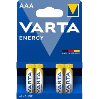 Zestaw baterii alkaliczne VARTA Energy LR3 AAA (x 4)