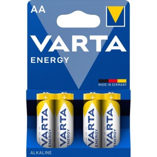 Zestaw baterii alkaliczne VARTA Energy LR6 AA (x 4)