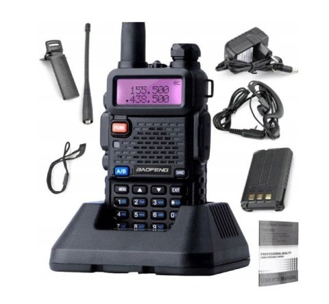 Krótkofalówka Baofeng UV-5R HTQ USB-C