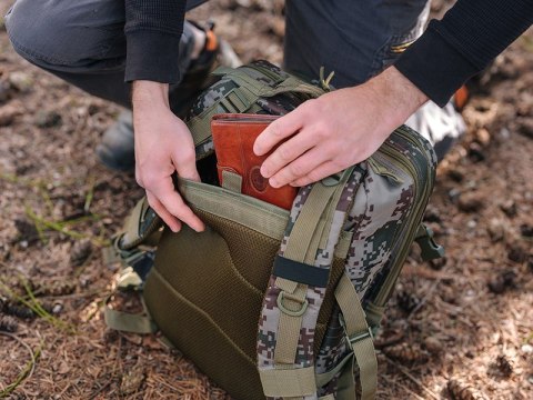 Plecak wyprawowy 16" Tracer Evo Camo 25L