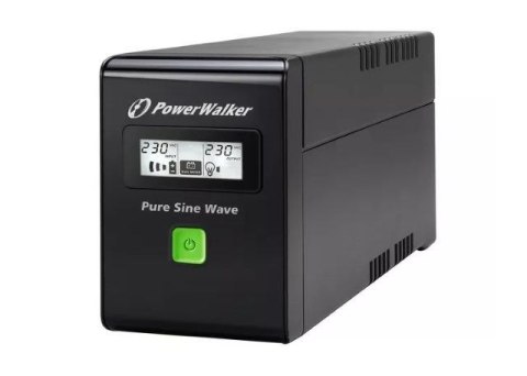 Zasilacz UPS POWER WALKER VI 600 SW FR (600VA) 0,6 kVA 360 W 2 x gniazdo sieciowe