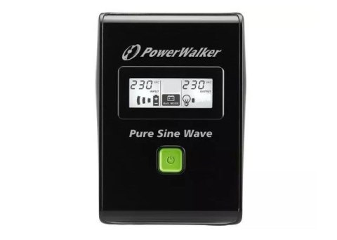 Zasilacz UPS POWER WALKER VI 600 SW FR (600VA) 0,6 kVA 360 W 2 x gniazdo sieciowe