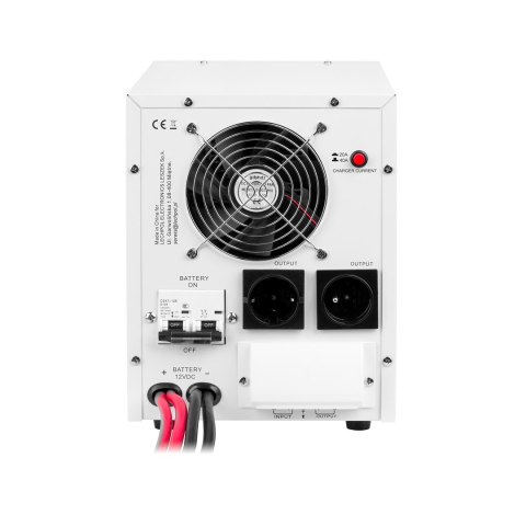 Zasilacz awaryjny KEMOT PROsinus-2200 przetwornica z czystym przebiegiem sinusoidalnym i funkcją ładowania 12V 230V 2200VA/1600W
