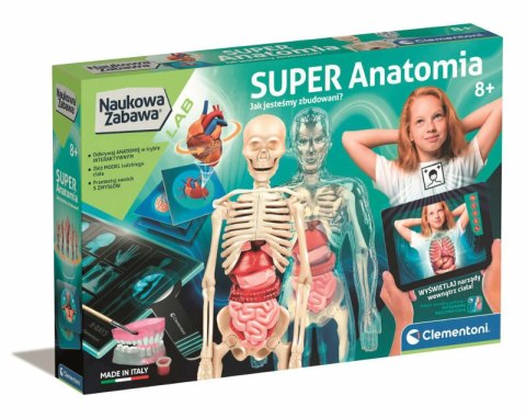 Naukowa Zabawa Super Anatomia Język Polski Clementoni 50919