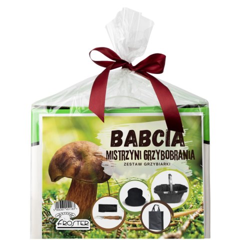 Zestaw Prezentowy dla Babci Grzybiarki - na Dziań Babci - na urodziny Froster