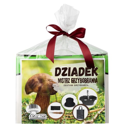 Zestaw Prezentowy dla Dziadka Grzybiarza - na Dziań Dziadka - na urodziny Froster