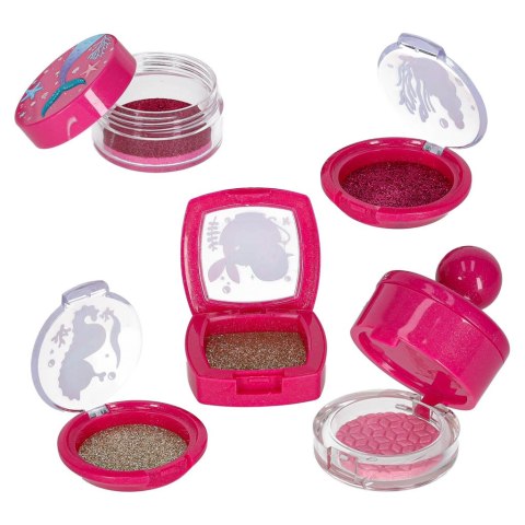 Kuferek zestaw kosmetyków do makijażu i paznokci makeup dla dzieci 22 elementy