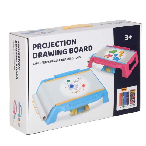 Projektor rzutnik stolik do rysowania karty różowy