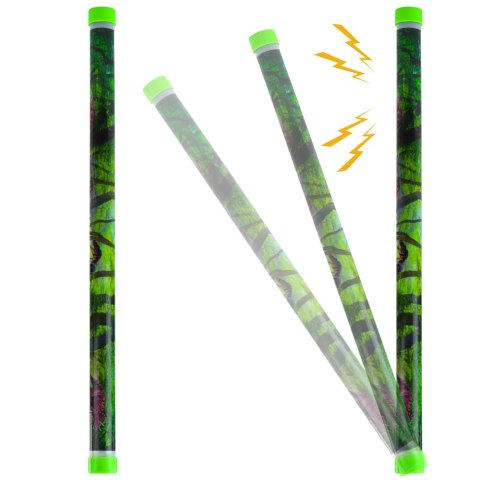 Tuba Dźwiękowa Akustyczna Dinozaury Światła Kolorowa 40cm Mix