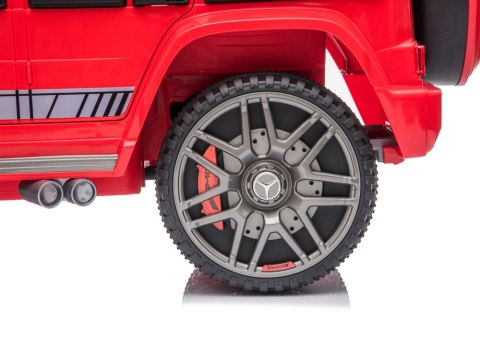 Auto na akumulator Mercedes G63 Czerwony BBH-0003