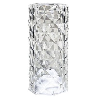 Lampka Nocna Kryształowa LED 16 Kolorów Dotykowa Pilot