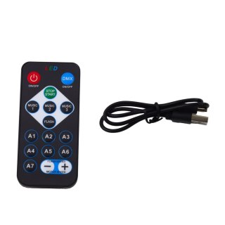 Projektor Gwiazd LED Starry Lampka Nocna Efekty Świetlne Pilot