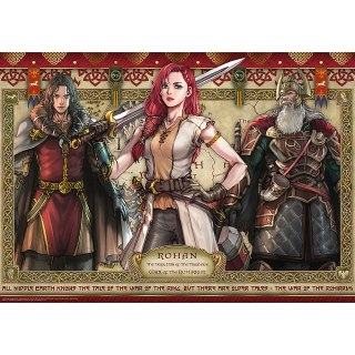 Puzzle - 1000 - Władca Pierścieni: Wojna Rohirrimów - Trefl 10937