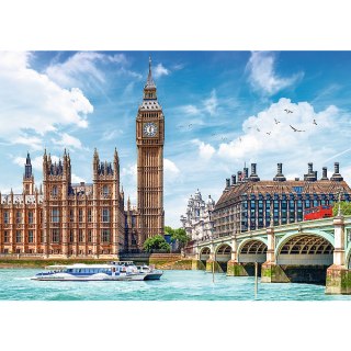 Puzzle - 2000 - Big Ben - Londyn - Anglia - Trefl 27120