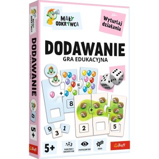 Gra dla dzieci Dodawanie Mały odkrywca Trefl 02805