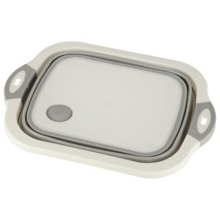 Miska składana silikonowa deska do krojenia ociekacz zlew turystyczna