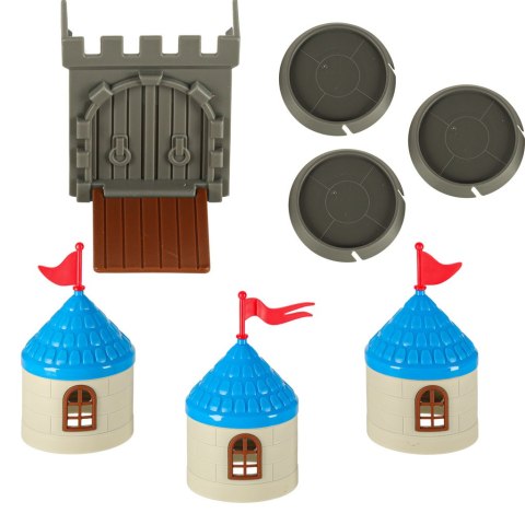 Piasek dla dzieci 1100g zamek pojazdy foremki figurki zestaw kreatywny