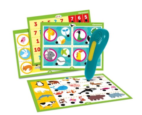 Mówiące Pióro 500 Pytań Zwierzęta Uczę się Bawiąc Język Polski Clementoni 50781