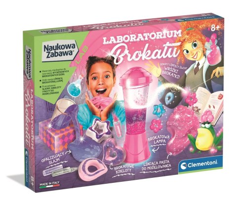 Naukowa Zabawa Laboratorium Brokatu Świat Wróżki Brokatki Język Polski Clementoni 50700